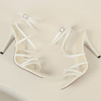 Damen Riemchen-Pumps mit elegantem Kreuzriemen-Design und schickem Absatz R&B