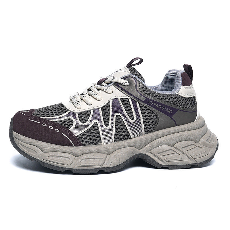 Damen Sportliche Sneakers mit atmungsaktiver Mesh-Oberfläche und rutschfester Sohle R&B 1771155244