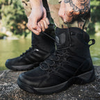 Herren Hochgeschnittene Multifunktionsstiefel mit rutschfester Sohle und atmungsaktivem Obermaterial R&B