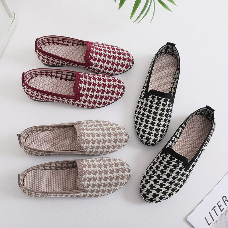 Damen elegante Mokassins mit rutschfester Sohle R&B