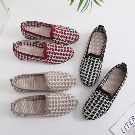 Damen elegante Mokassins mit rutschfester Sohle R&B