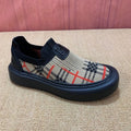 Damen Slip-On Sneaker aus hochwertigem Textil mit elastischem Einstieg und rutschfester Sohle R&B