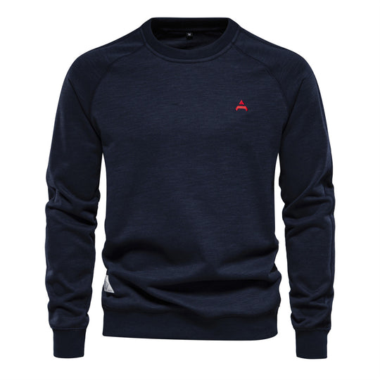 Herren Sweatshirt mit Raglanärmeln und hochwertiger Baumwolloberfläche R&B