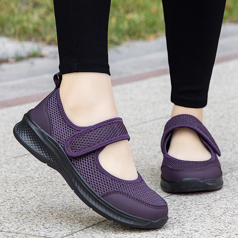 Damen Sportliche Aquaschuhe mit praktischem Klettverschluss