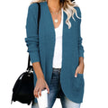 Damen Strickjacke mit modernem Strickmuster und praktischen Taschen R&B