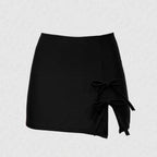 Damen Strandrock mit seitlichem Knoten-Detail R&B