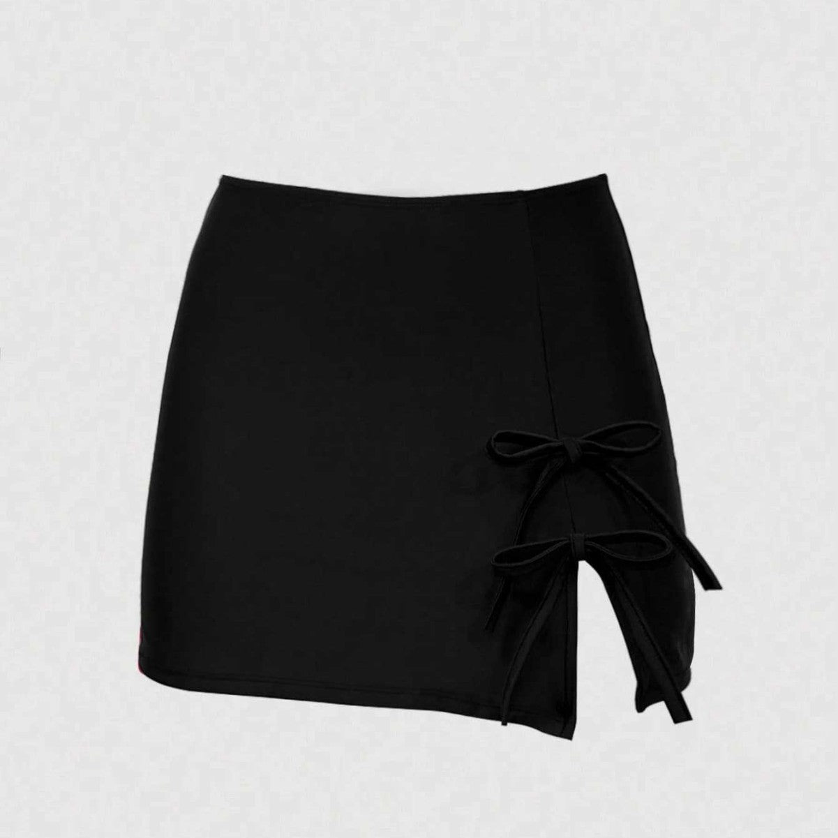 Damen Strandrock mit seitlichem Knoten-Detail R&B