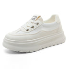 Damen modische Lifestyle Sneaker mit dicker Laufsohle und atmungsaktivem Obermaterial R&B