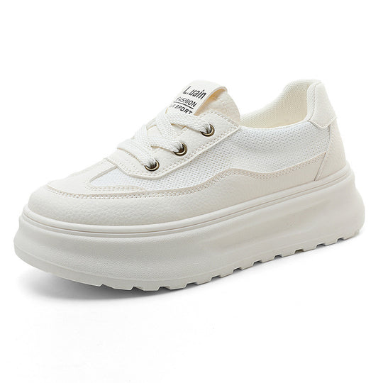 Damen modische Lifestyle Sneaker mit dicker Laufsohle und atmungsaktivem Obermaterial R&B