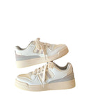 Damen Sneaker mit sportlicher Steppung und rutschfester Sohle