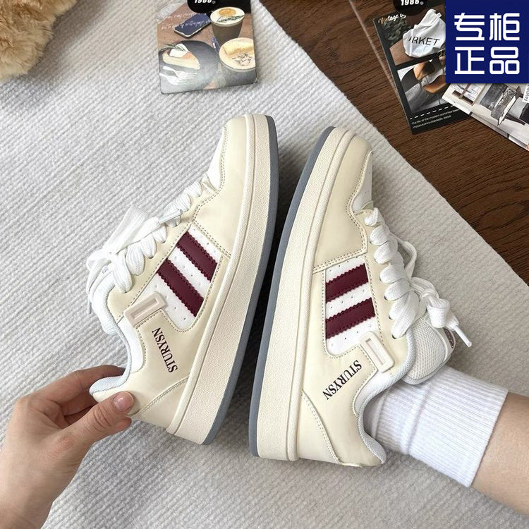 Damen Retro-Plimsolls mit gepolsterter Innensohle und stylischem Design R&B