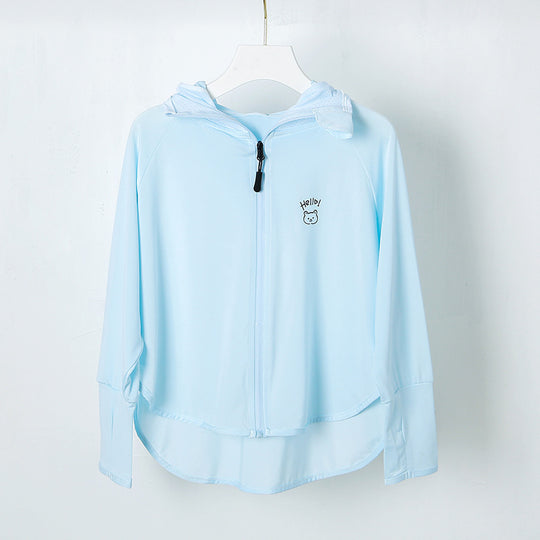 Damen Leichte Sportjacke mit Kapuze und atmungsaktiven Eigenschaften R&B