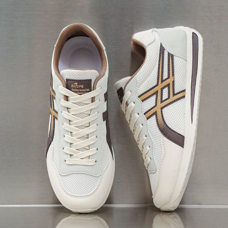 Damen Modische Sneakers mit atmungsaktiver Mesh-Oberfläche und federnder Sohle R&B