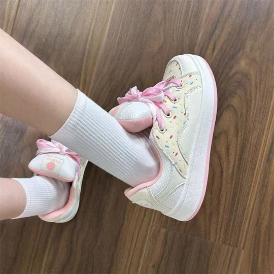 Damen Sportliche Sneaker mit fröhlichem Design und weicher Sohle R&B