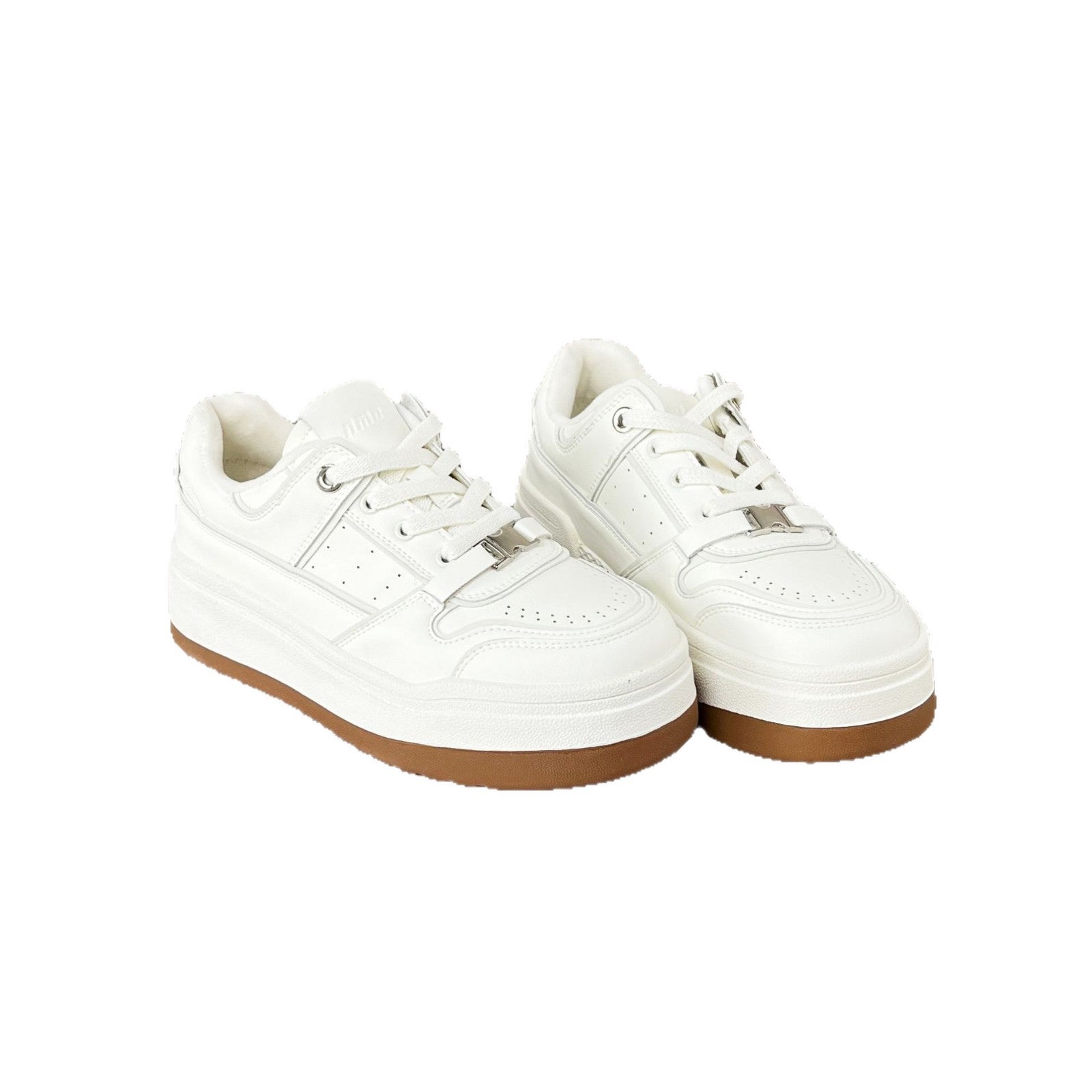 Damen Chunky Sneakers mit komfortablem Ansatz und trendiger Plateausohle R&B
