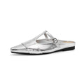 Damen elegante Slingback-Mules mit modischem Schnallenverschluss