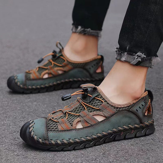 Damen Sportliche Outdoor-Sandalen mit atmungsaktivem Mesh und rutschfester Sohle R&B