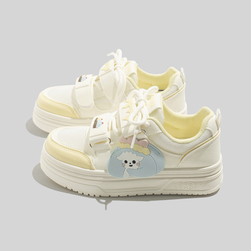 Damen Sneakers mit niedlichem Tiermotiv und ergonomischem Design R&B