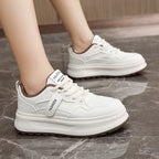 Damen modische Sneakers mit dämpfendem Sohlendesign und hochgezogenem Profil R&B