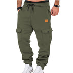 Herren Cargo-Jogginghose mit elastischem Bund und praktischen Taschen R&B