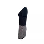 Damen Cocktailkleid mit elegantem V-Ausschnitt und grafischem Karomuster R&B
