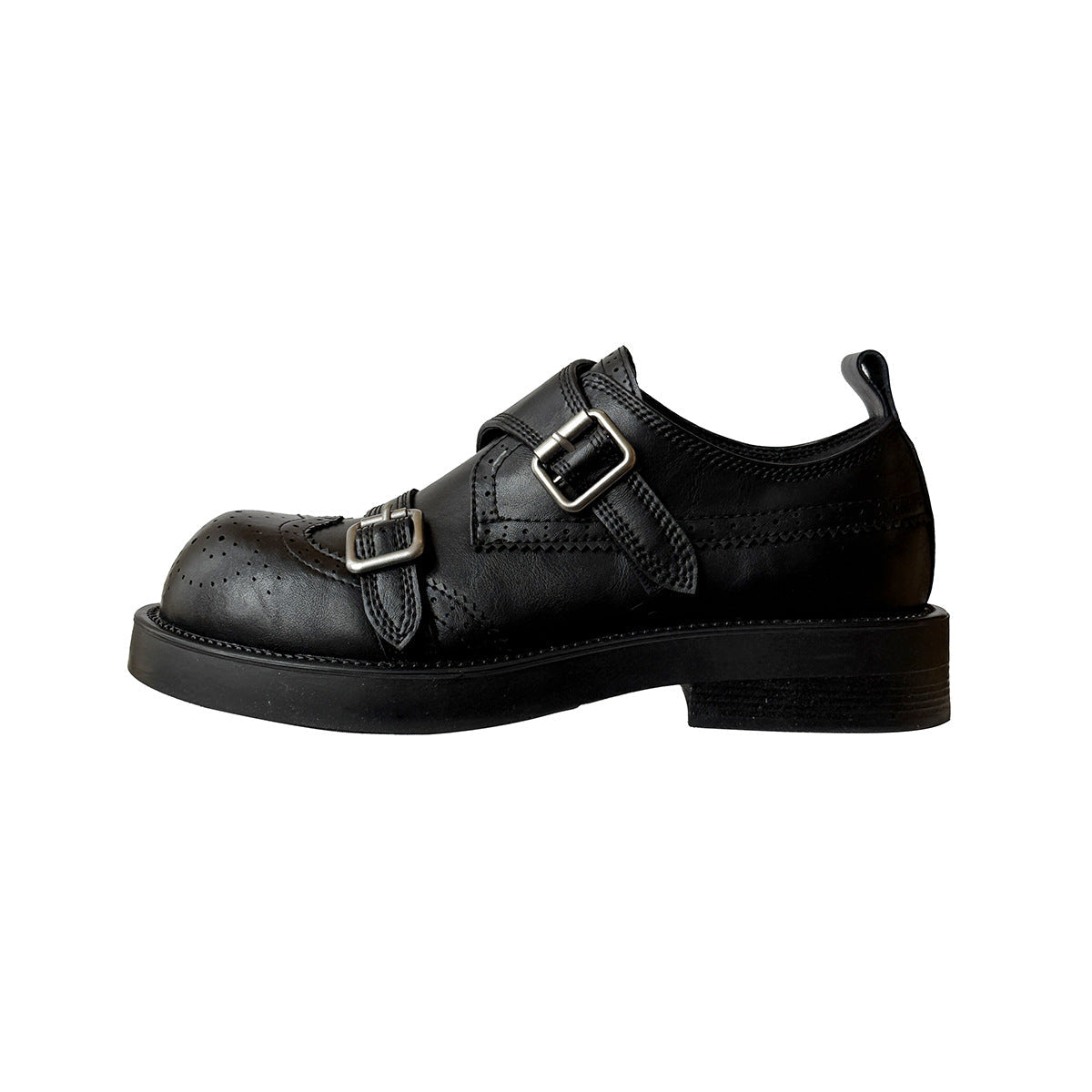 Damen Elegante Schnürstiefeletten mit modischer Schnallenverzierung R&B