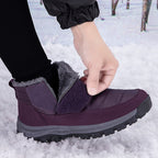 Damen Winterstiefel mit isolierender Fütterung und rutschfester Sohle R&B