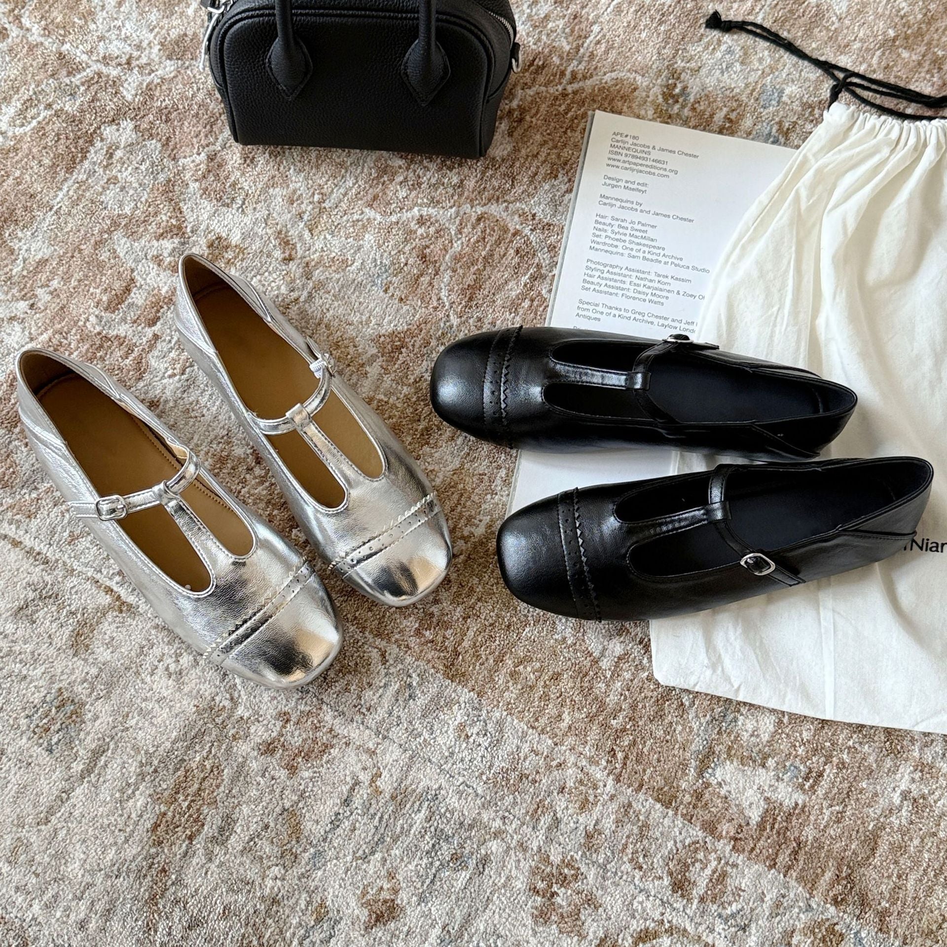 Damen Ballerinas mit modischem Riemchen und komfortabler Polsterung R&B