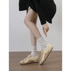 Damen Sportliche Sneaker mit hochwertigem Wildleder-Obermaterial