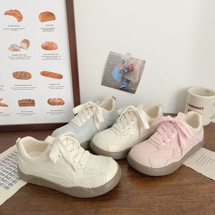Damen Klassische Sneaker mit rutschfester Gummisohle und atmungsaktivem Obermaterial R&B