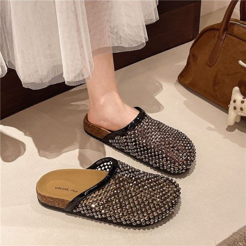 Damen Sandalen mit glitzerndem Design von R&B