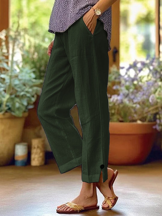 Damen Bequeme Sommerhose R&B