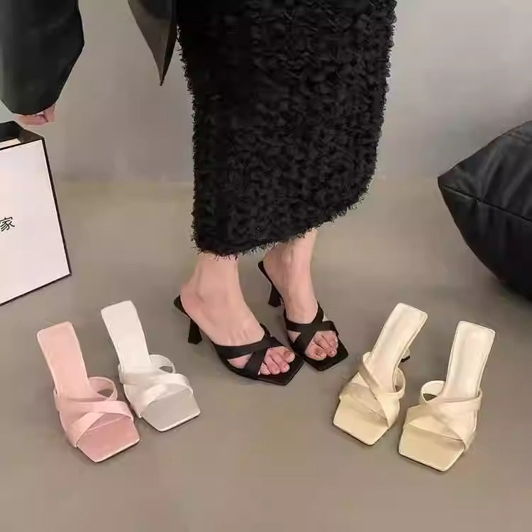 Damen elegante Plateau-Sandalen mit verstellbarem Riemen R&B