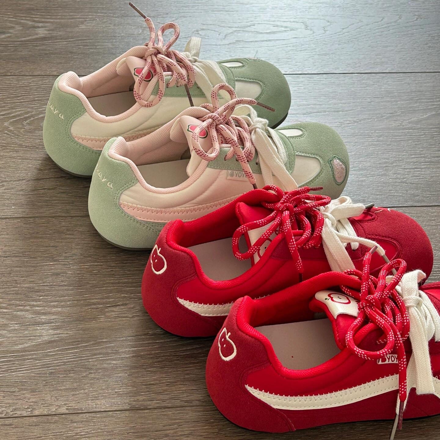 Damen Sportliche Sneakers mit auffälligem Design und bequemer Dämpfung R&B