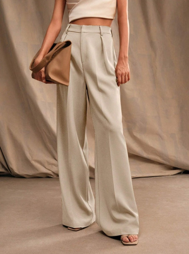 Damen weite Stoffhose R&B