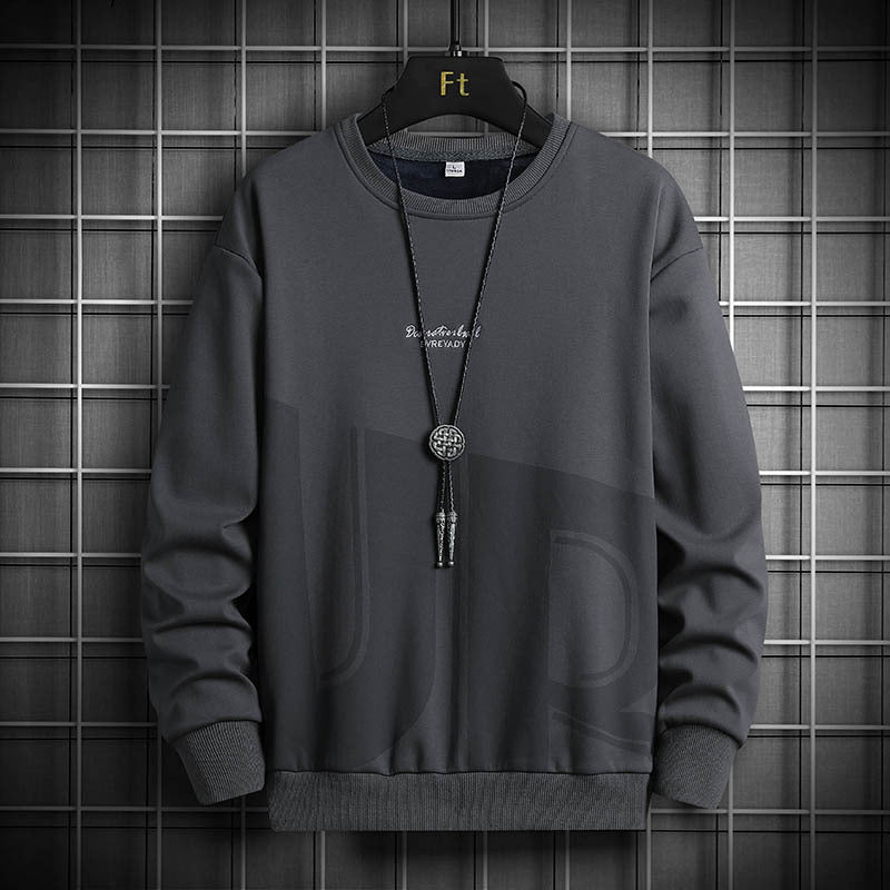 Herren lässiger Sweatshirt mit modischem Design R&B