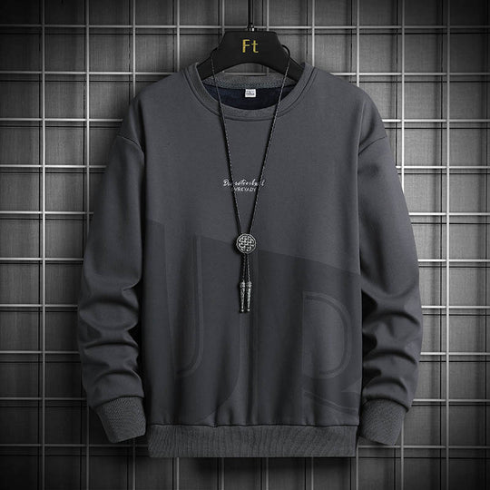 Herren lässiger Sweatshirt mit modischem Design R&B
