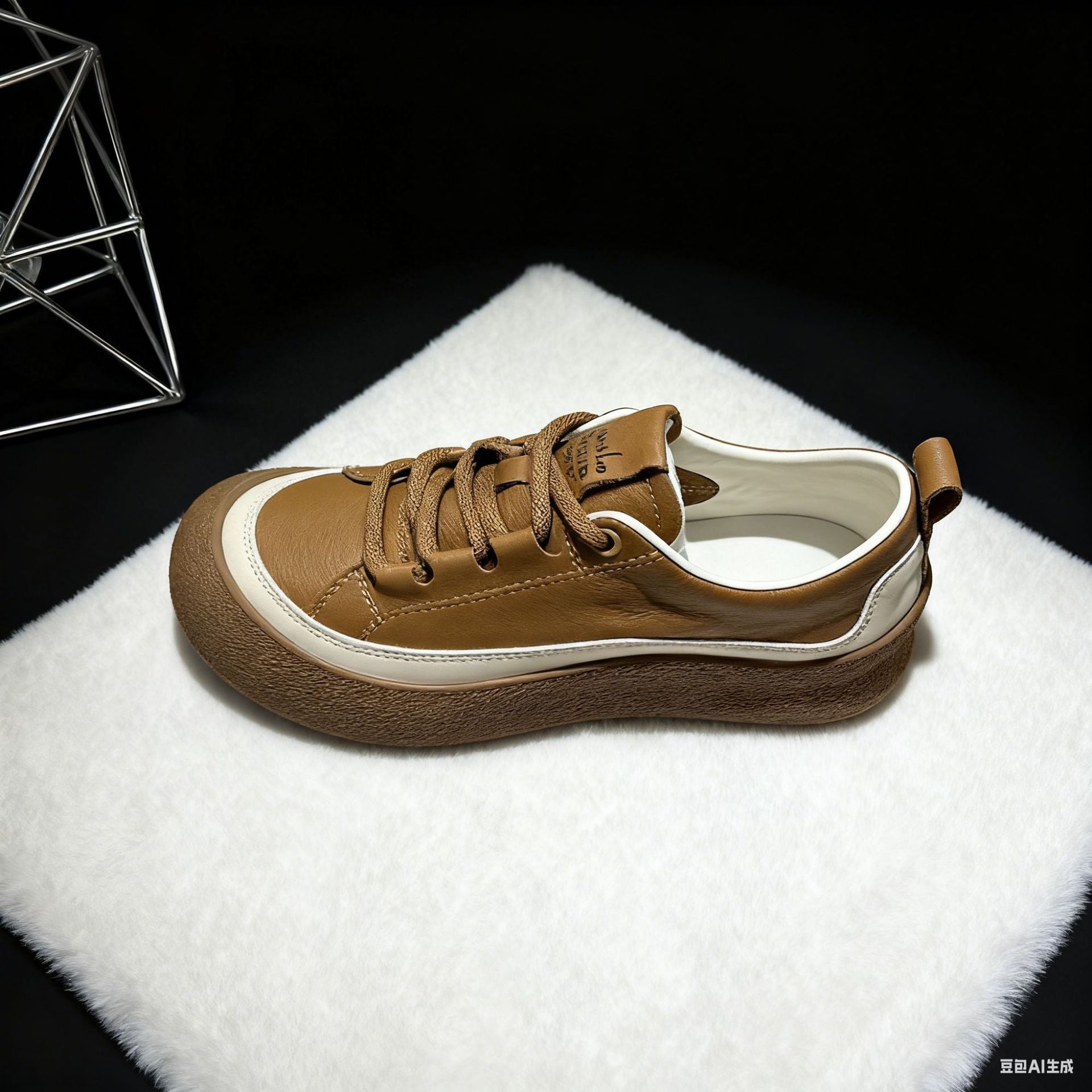 Damen Komfortable Sneakers mit sportlicher Profilsohle