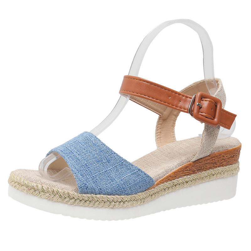 Damen Raffinierte Sandalen im Espadrille-Stil R&B