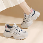 Damen Sportliche Lauf-Sneaker mit verstärkter Dämpfung und atmungsaktivem Obermaterial R&B