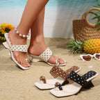 Damen elegante und modische Sandalen mit geschmackvollem Design R&B