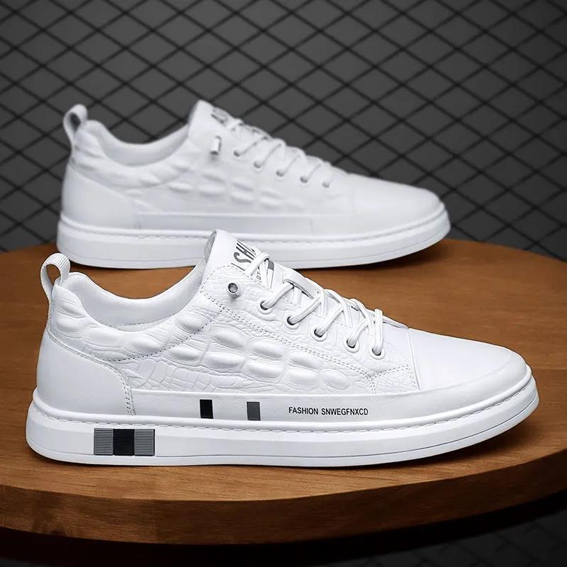 Damen Modische Sneakers mit edlem Schlangenmuster und strapazierfähiger Laufsohle R&B