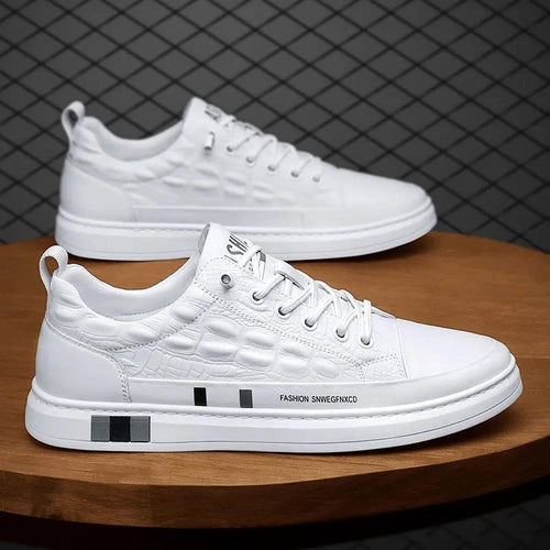 Damen Modische Sneakers mit edlem Schlangenmuster und strapazierfähiger Laufsohle R&B