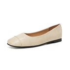 Damen Ballerinas mit elegantem Faltendesign und bequemer Innensohle