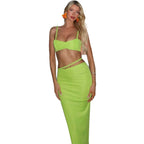 Damen Bikini-Oberteil mit kurvenbetonendem Schnitt und elegantem Taillenausschnitt R&B