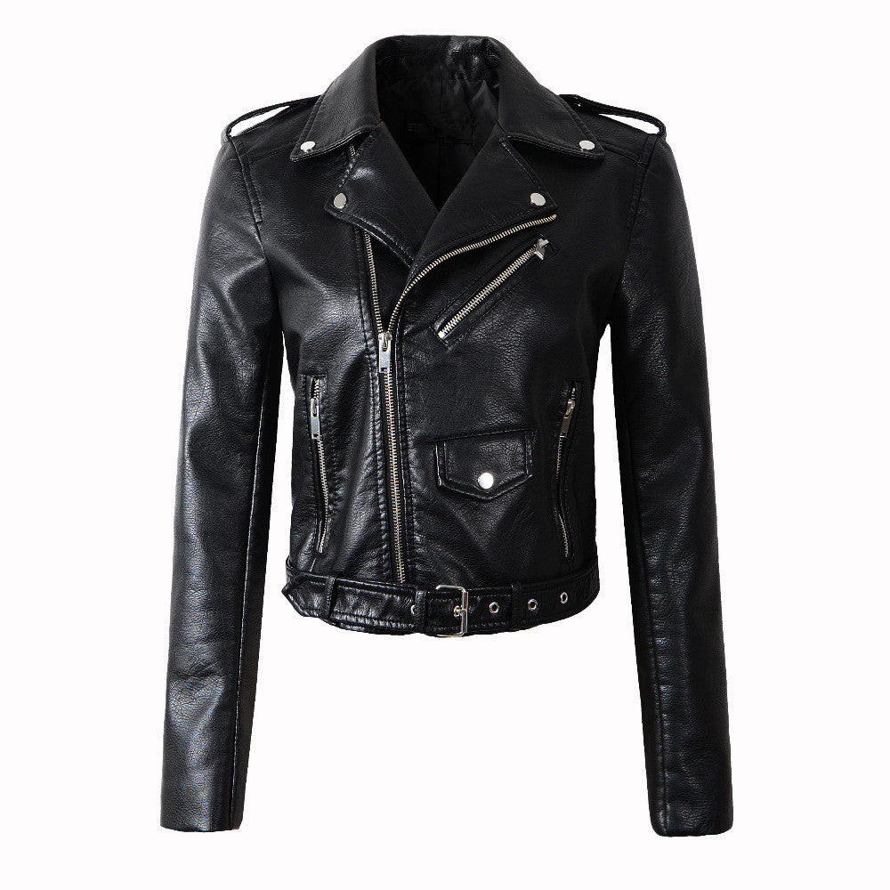 R&B | Damen Biker Vegan-lederjacke