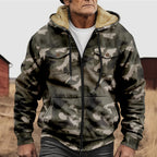 R&B | Herren Hoodie im Camouflage-Look