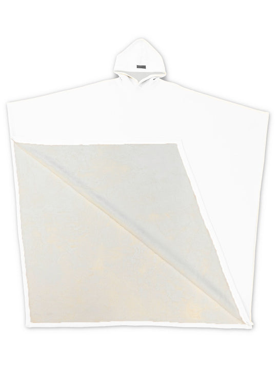 Damen kuscheliger Kapuzenponcho aus weichem Mikrofleece R&B