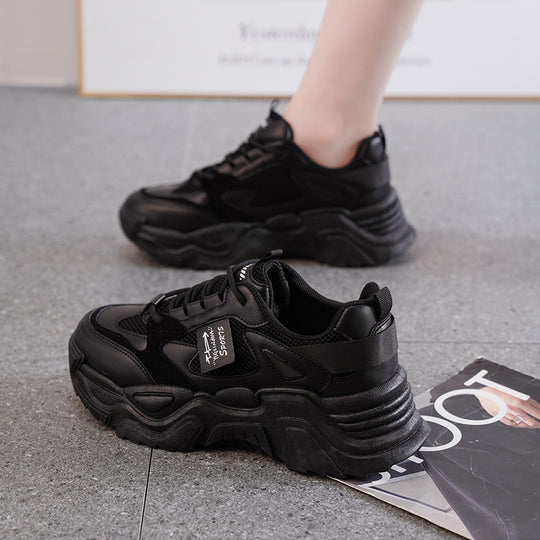 Damen Sportliche Chunky Sneakers mit dämpfendem Komfort und atmungsaktiver Obermaterialstruktur R&B