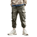 Herren nan urbaner utilitärer Jogger mit Mehrfachtaschen und konischem Bein R&B